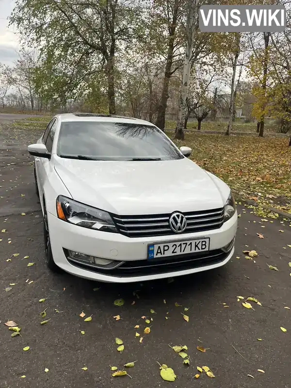 Седан Volkswagen Passat 2014 1.8 л. Автомат обл. Запорізька, Вільнянськ - Фото 1/21