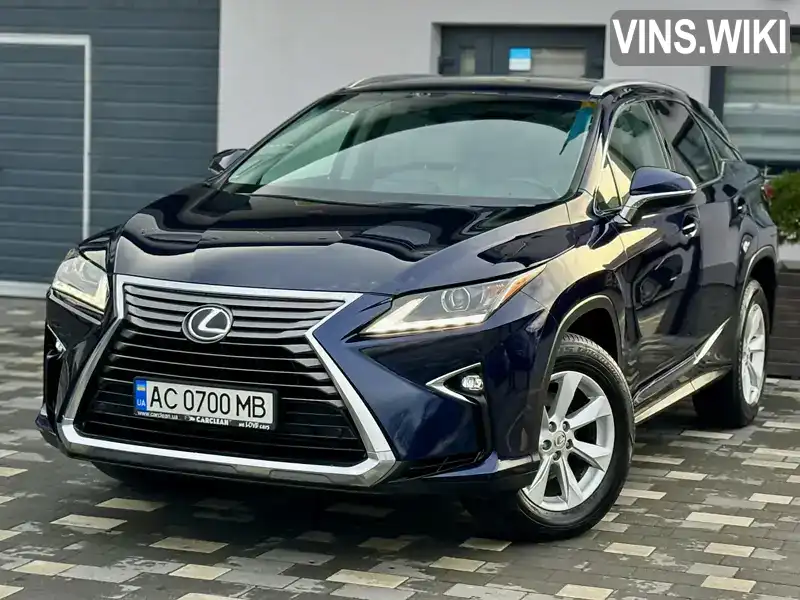 Внедорожник / Кроссовер Lexus RX 2016 3.46 л. Автомат обл. Львовская, Дрогобыч - Фото 1/21