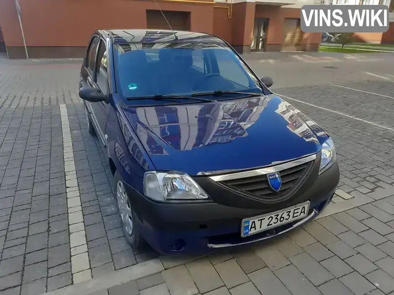 Седан Dacia Logan 2006 1.39 л. Ручна / Механіка обл. Івано-Франківська, Івано-Франківськ - Фото 1/13