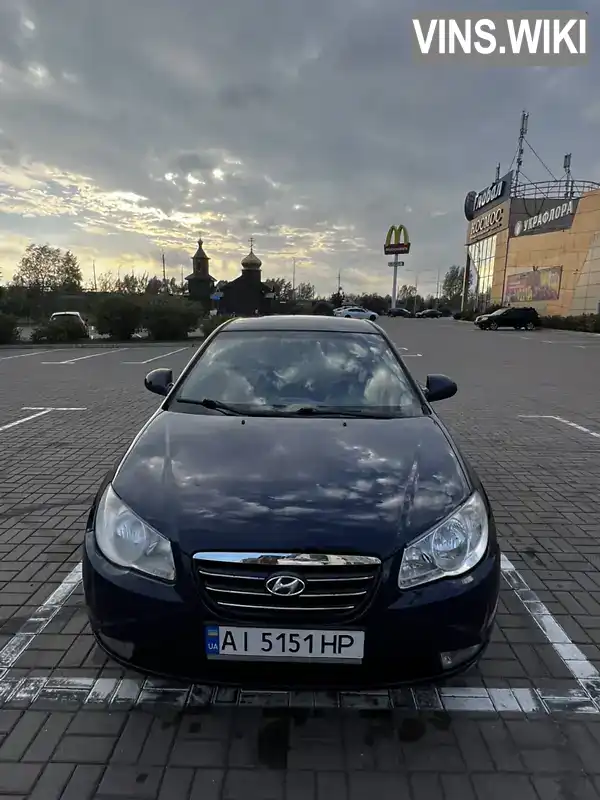 Седан Hyundai Elantra 2008 1.59 л. Ручна / Механіка обл. Київська, Кагарлик - Фото 1/11