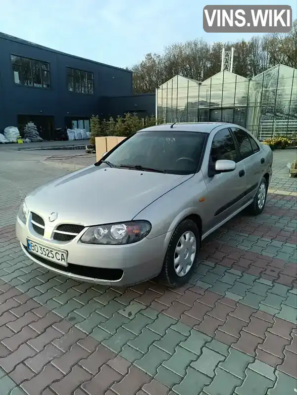 Седан Nissan Almera 2004 1.5 л. Ручна / Механіка обл. Тернопільська, Тернопіль - Фото 1/21