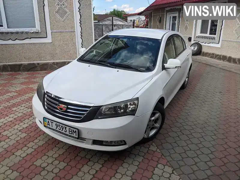 Седан Geely Emgrand 7 (EC7) 2014 1.5 л. Ручна / Механіка обл. Івано-Франківська, Городенка - Фото 1/21