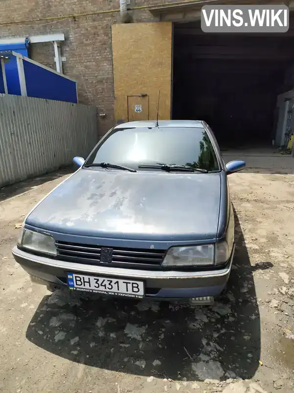 Седан Peugeot 405 1989 1.58 л. Ручная / Механика обл. Одесская, Одесса - Фото 1/21