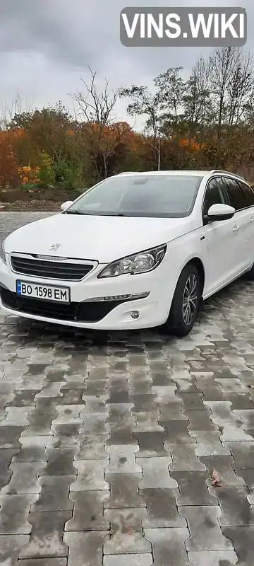 Універсал Peugeot 308 2015 1.56 л. Ручна / Механіка обл. Тернопільська, Чортків - Фото 1/18