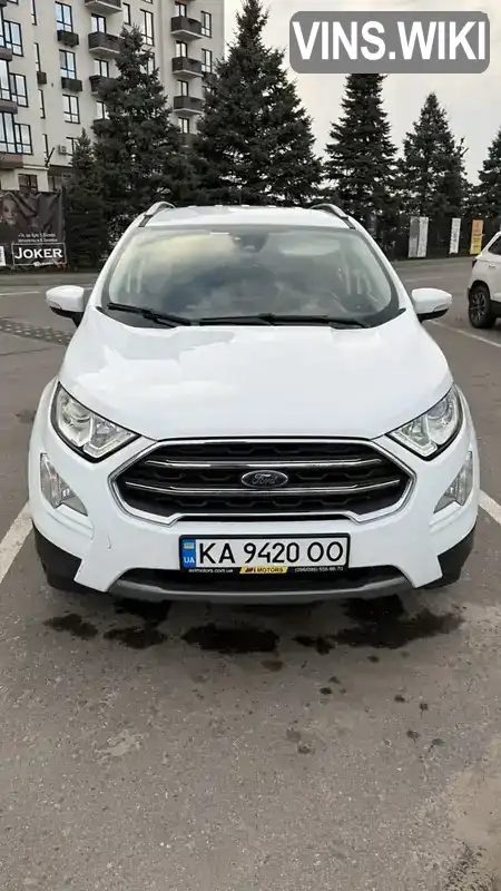 Позашляховик / Кросовер Ford EcoSport 2020 1 л. Автомат обл. Київська, Київ - Фото 1/21