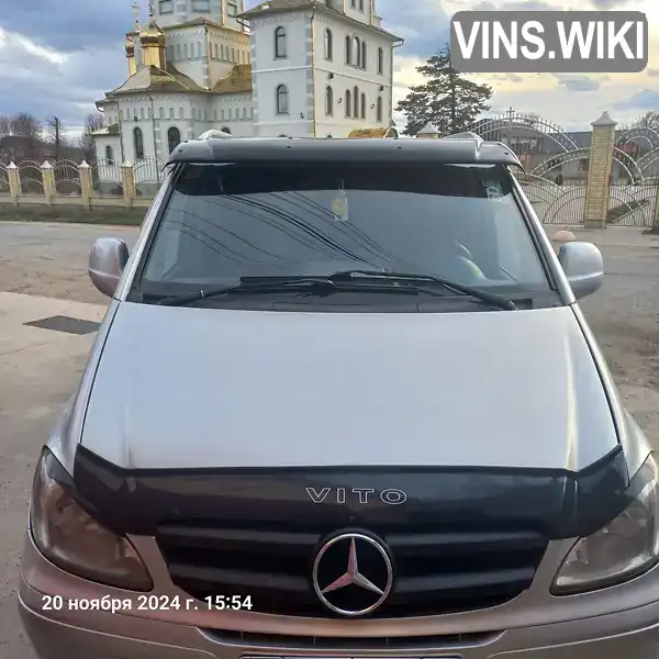 Мінівен Mercedes-Benz Vito 2005 2.15 л. Ручна / Механіка обл. Чернівецька, Сторожинець - Фото 1/10