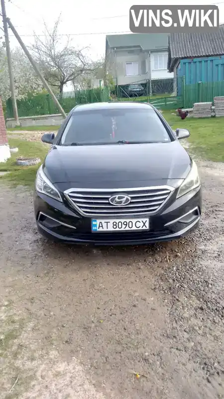 Седан Hyundai Sonata 2015 2.4 л. Автомат обл. Львівська, Львів - Фото 1/6