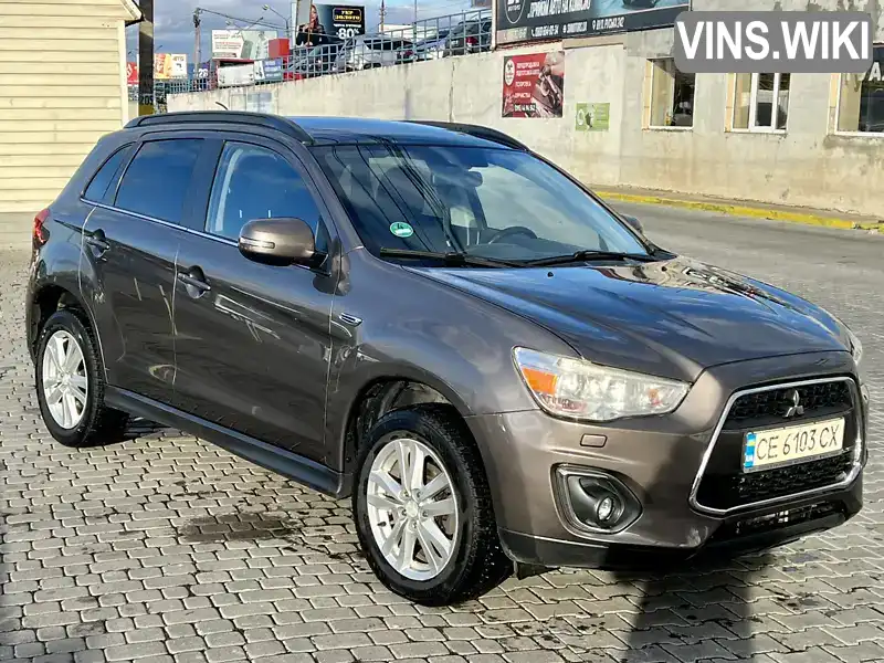 Внедорожник / Кроссовер Mitsubishi ASX 2013 2.27 л. Автомат обл. Черновицкая, Черновцы - Фото 1/20