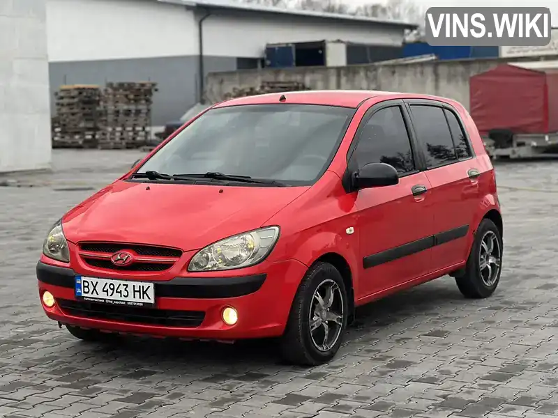 Хетчбек Hyundai Getz 2007 1.4 л. Ручна / Механіка обл. Хмельницька, Хмельницький - Фото 1/21