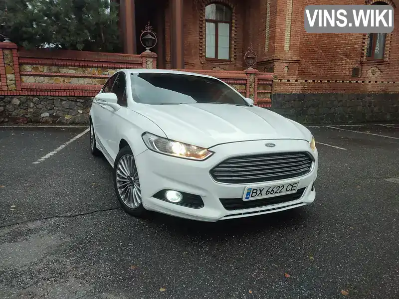 Седан Ford Fusion 2015 2 л. Автомат обл. Вінницька, Вінниця - Фото 1/21