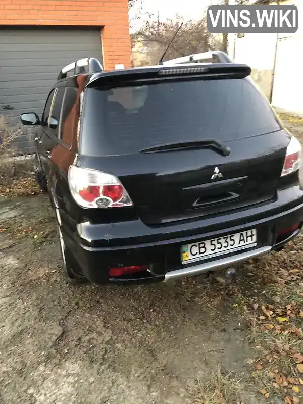 Позашляховик / Кросовер Mitsubishi Outlander 2007 2.38 л. Автомат обл. Чернігівська, Чернігів - Фото 1/6