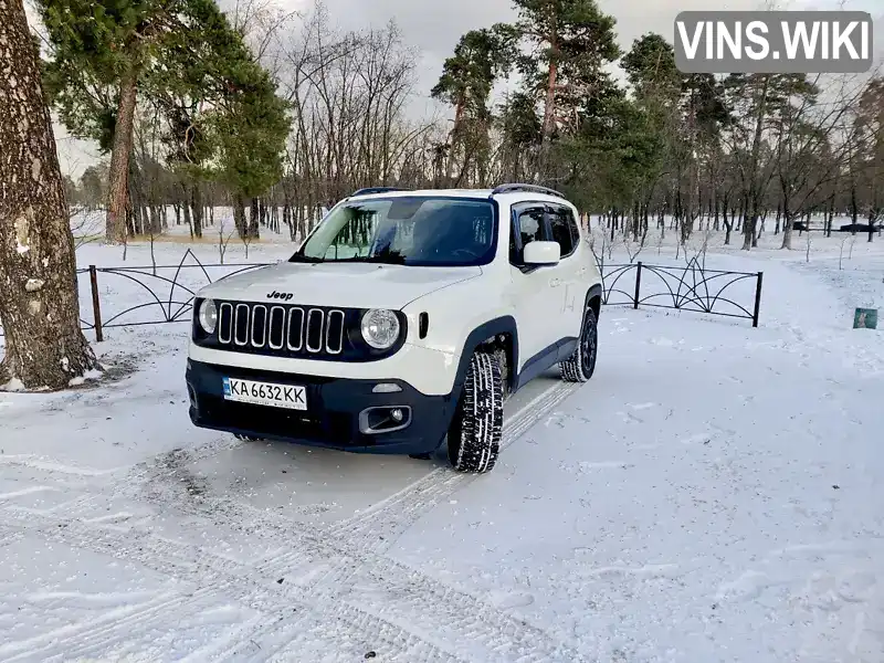 Позашляховик / Кросовер Jeep Renegade 2016 2.36 л. Автомат обл. Київська, Київ - Фото 1/21