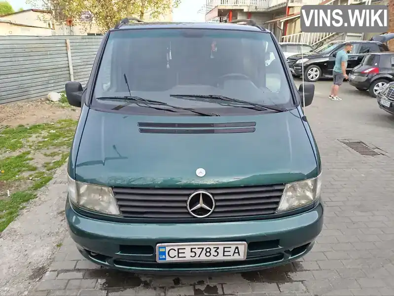 Мінівен Mercedes-Benz Vito 2003 2.15 л. Ручна / Механіка обл. Чернівецька, Чернівці - Фото 1/10