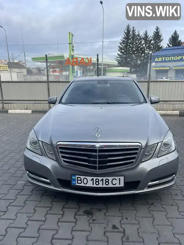 Седан Mercedes-Benz E-Class 2011 2.14 л. Автомат обл. Вінницька, Гнівань - Фото 1/21