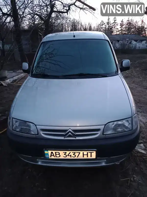 Минивэн Citroen Berlingo 2002 1.36 л. Ручная / Механика обл. Винницкая, Томашполь - Фото 1/14