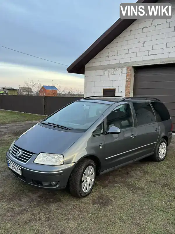 Мінівен Volkswagen Sharan 2006 1.97 л. Ручна / Механіка обл. Рівненська, Березне - Фото 1/5