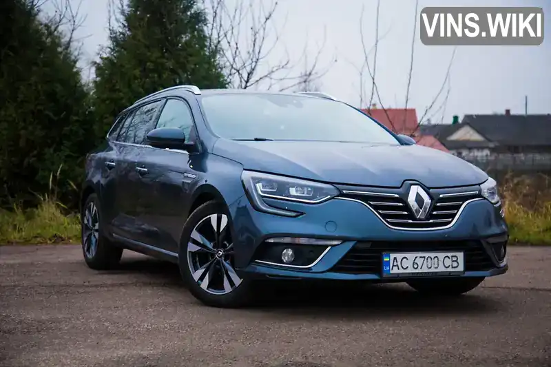 Універсал Renault Megane 2018 1.46 л. Робот обл. Рівненська, Костопіль - Фото 1/21