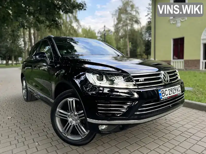 Позашляховик / Кросовер Volkswagen Touareg 2015 2.97 л. обл. Львівська, Львів - Фото 1/21