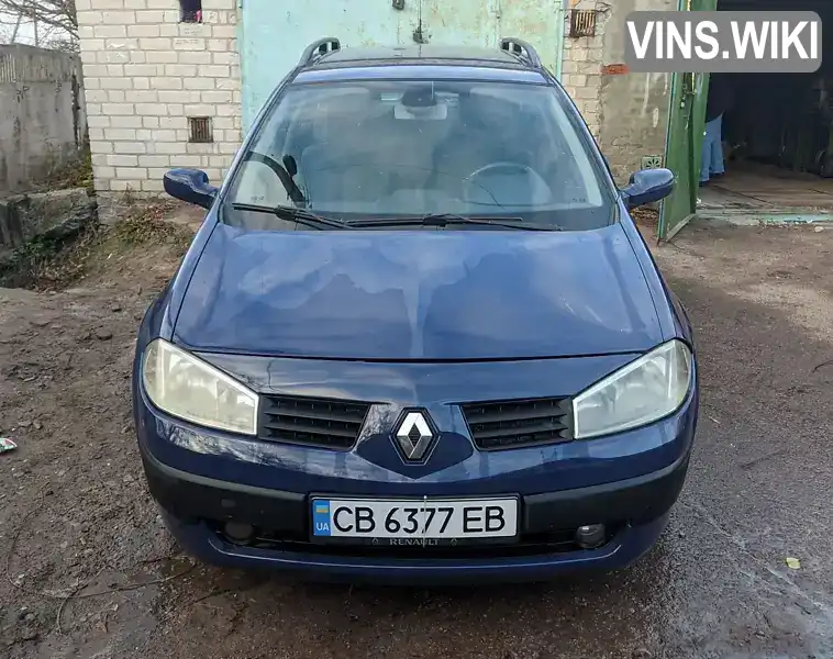 Універсал Renault Megane 2006 1.4 л. Ручна / Механіка обл. Чернігівська, Чернігів - Фото 1/9