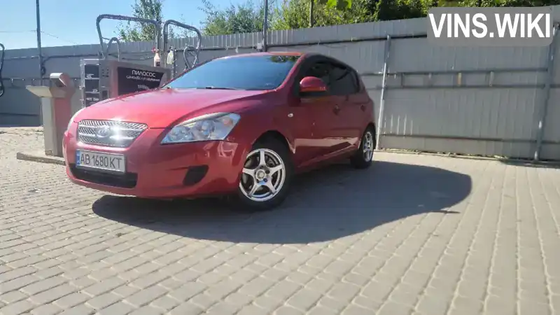 Хетчбек Kia Ceed 2007 1.6 л. Ручна / Механіка обл. Вінницька, Бар - Фото 1/18