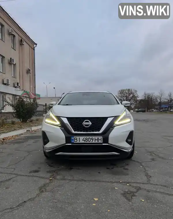 Позашляховик / Кросовер Nissan Murano 2019 3.5 л. Варіатор обл. Полтавська, Полтава - Фото 1/18