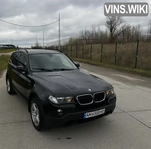 Позашляховик / Кросовер BMW X3 2008 2 л. Ручна / Механіка обл. Житомирська, Коростень - Фото 1/21