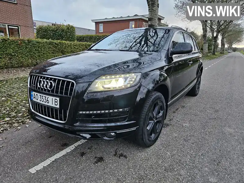 Позашляховик / Кросовер Audi Q7 2013 2.97 л. Автомат обл. Закарпатська, Виноградів - Фото 1/13