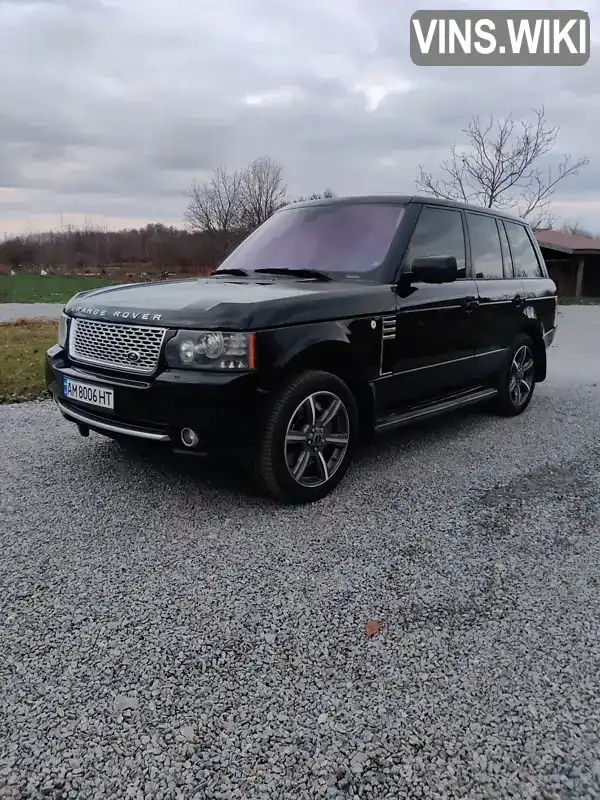 Позашляховик / Кросовер Land Rover Range Rover 2011 5 л. Автомат обл. Житомирська, Малин - Фото 1/21