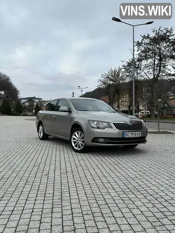 Ліфтбек Skoda Superb 2014 1.8 л. Ручна / Механіка обл. Львівська, Львів - Фото 1/12