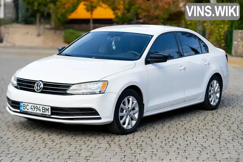 Седан Volkswagen Jetta 2015 1.8 л. Автомат обл. Львівська, Самбір - Фото 1/21