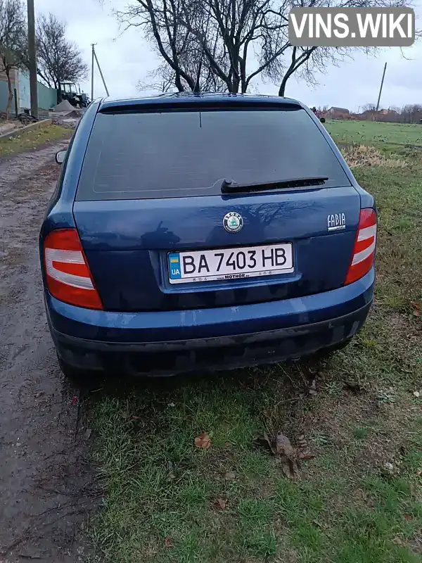 Хетчбек Skoda Fabia 2007 1.2 л. Ручна / Механіка обл. Кіровоградська, Кропивницький (Кіровоград) - Фото 1/7