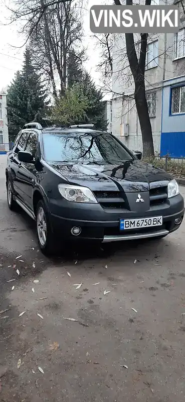 Позашляховик / Кросовер Mitsubishi Outlander 2008 2.38 л. Автомат обл. Сумська, Суми - Фото 1/11