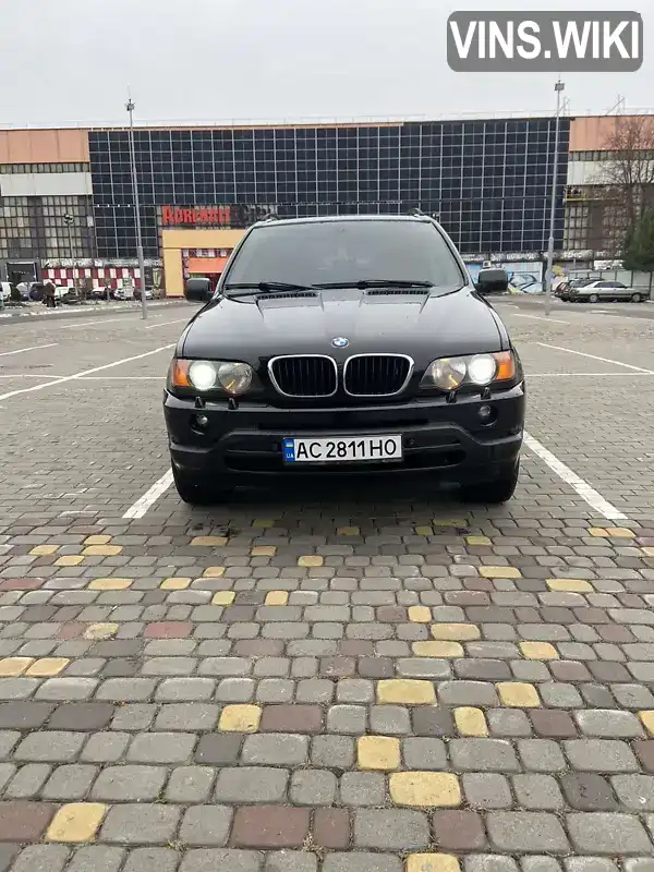 Позашляховик / Кросовер BMW X5 2002 3 л. Автомат обл. Волинська, Луцьк - Фото 1/15