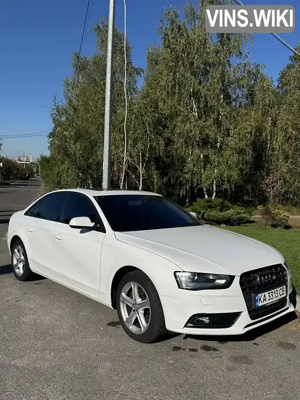 Седан Audi A4 2014 1.97 л. Автомат обл. Київська, Київ - Фото 1/14