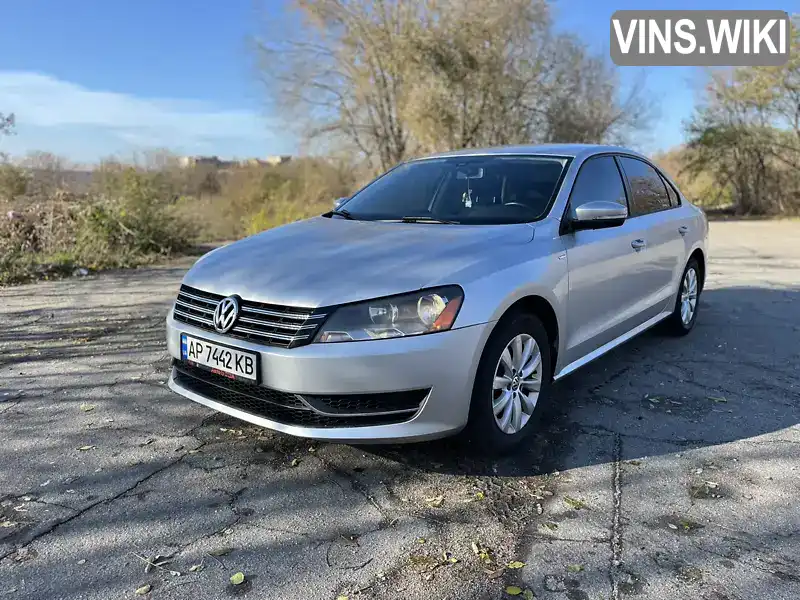 Седан Volkswagen Passat 2014 1.8 л. Автомат обл. Запорізька, Запоріжжя - Фото 1/21