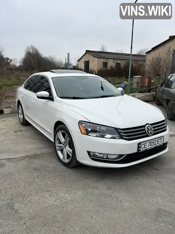 Седан Volkswagen Passat 2014 2 л. Автомат обл. Чернівецька, Чернівці - Фото 1/21