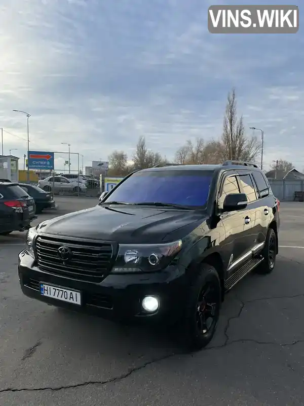 Позашляховик / Кросовер Toyota Land Cruiser 2013 4.46 л. Автомат обл. Полтавська, Полтава - Фото 1/21