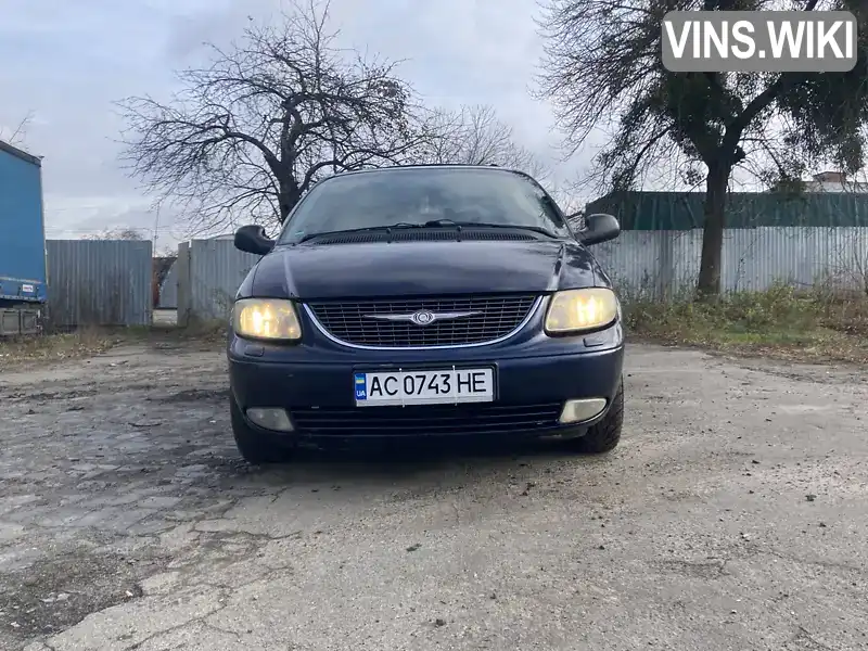 Позашляховик / Кросовер Chrysler Grand Voyager 2003 2.5 л. Ручна / Механіка обл. Волинська, Луцьк - Фото 1/21