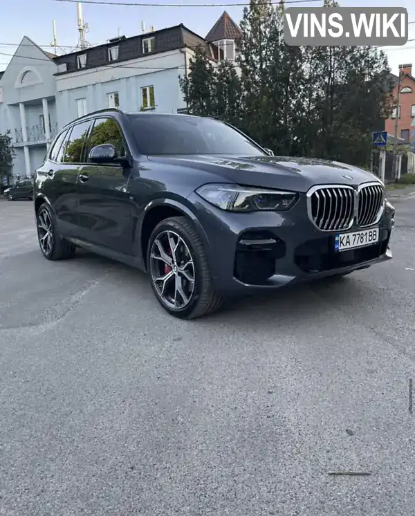 Позашляховик / Кросовер BMW X5 2022 3 л. Автомат обл. Київська, Київ - Фото 1/21