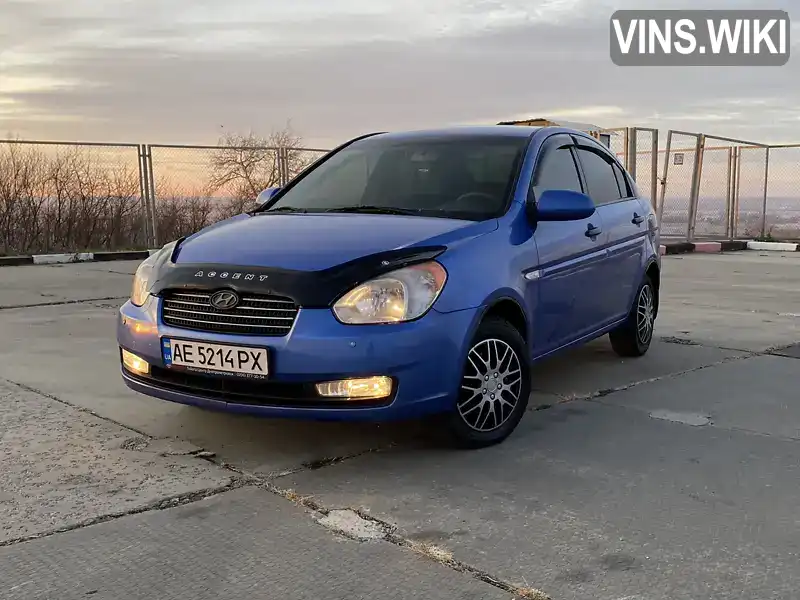 Седан Hyundai Accent 2008 1.4 л. Автомат обл. Дніпропетровська, Дніпро (Дніпропетровськ) - Фото 1/17