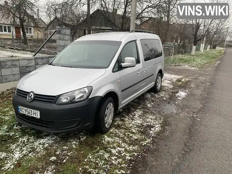 Мінівен Volkswagen Caddy 2011 1.6 л. Ручна / Механіка обл. Волинська, Ківерці - Фото 1/9