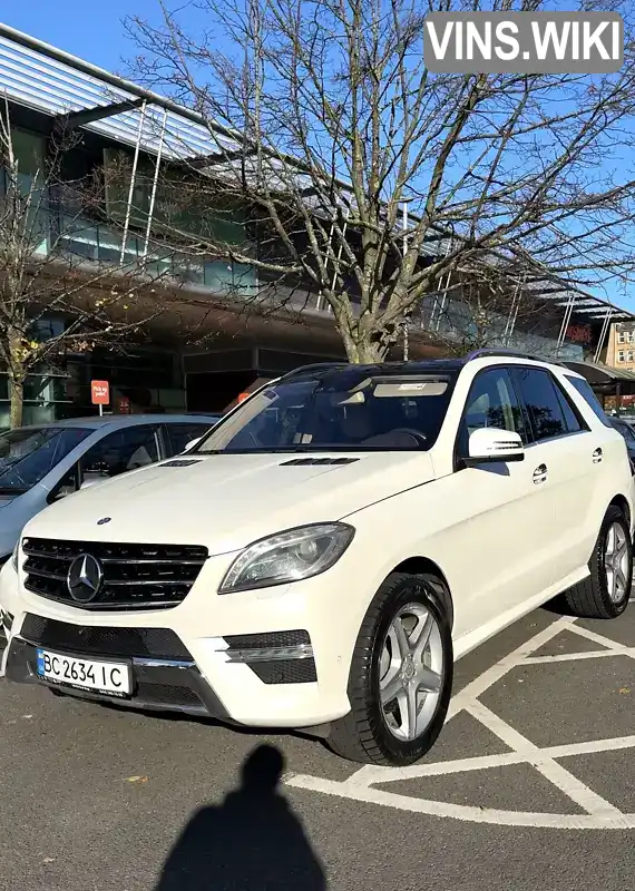 Позашляховик / Кросовер Mercedes-Benz M-Class 2015 3 л. Автомат обл. Львівська, Львів - Фото 1/10