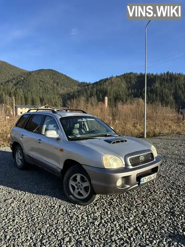 Позашляховик / Кросовер Hyundai Santa FE 2002 2 л. Ручна / Механіка обл. Івано-Франківська, location.city.yablunytsia - Фото 1/8