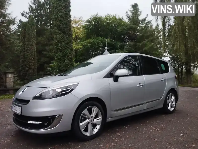 Мінівен Renault Grand Scenic 2012 1.6 л. Ручна / Механіка обл. Івано-Франківська, Косів - Фото 1/21