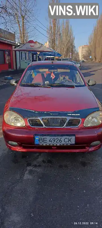 Седан Daewoo Sens 2005 null_content л. Ручна / Механіка обл. Миколаївська, Миколаїв - Фото 1/5