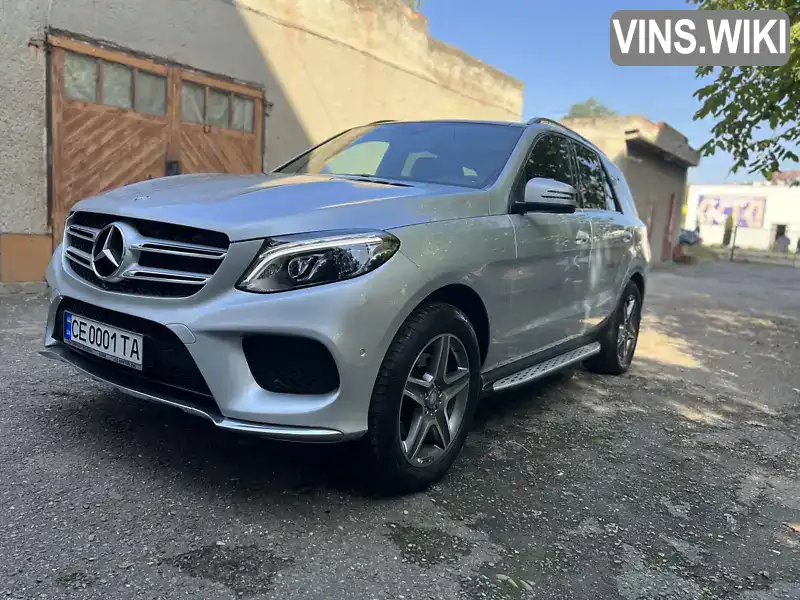 Позашляховик / Кросовер Mercedes-Benz GLE-Class 2015 2.99 л. Автомат обл. Чернівецька, Чернівці - Фото 1/7