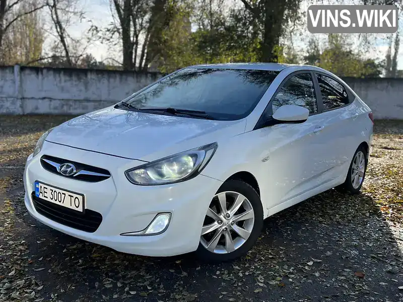 Седан Hyundai Accent 2011 1.4 л. Автомат обл. Дніпропетровська, Дніпро (Дніпропетровськ) - Фото 1/13