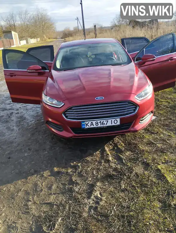 Седан Ford Fusion 2015 2.5 л. Автомат обл. Черкаська, Монастирище - Фото 1/19