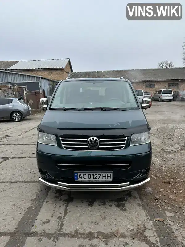 Мінівен Volkswagen Caravelle 2006 1.97 л. Ручна / Механіка обл. Волинська, location.city.volodymyr - Фото 1/19