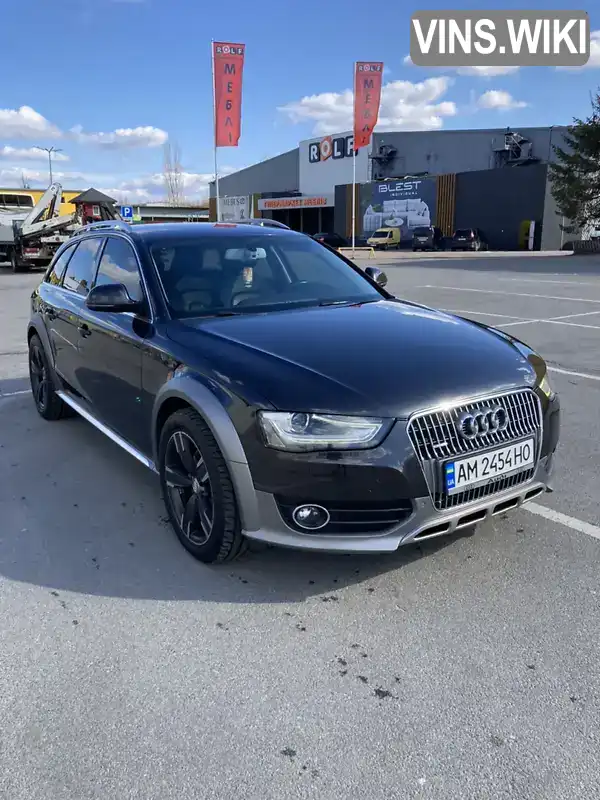 Універсал Audi A4 Allroad 2013 2.97 л. Автомат обл. Житомирська, Житомир - Фото 1/21